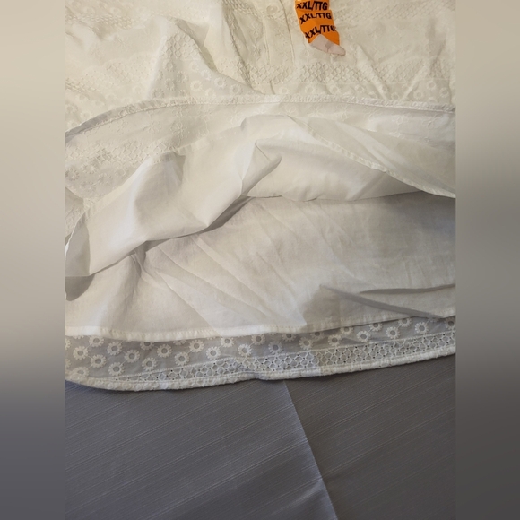 LOFT Women's White Sleeveless Blouse, Size XXL - Picture 6 of 6